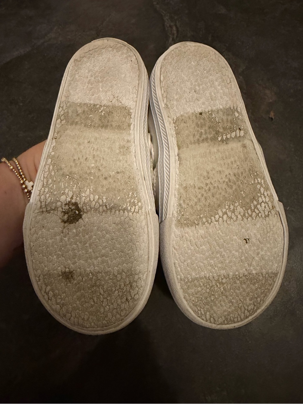 Keds Ivory Pearl Flower Strap Mary Jane Kids Shoes - Picture 7 of 7
